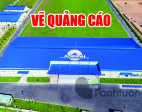 Vẽ logo, khẩu hiệu Công ty giấy An Bình Việt Nam